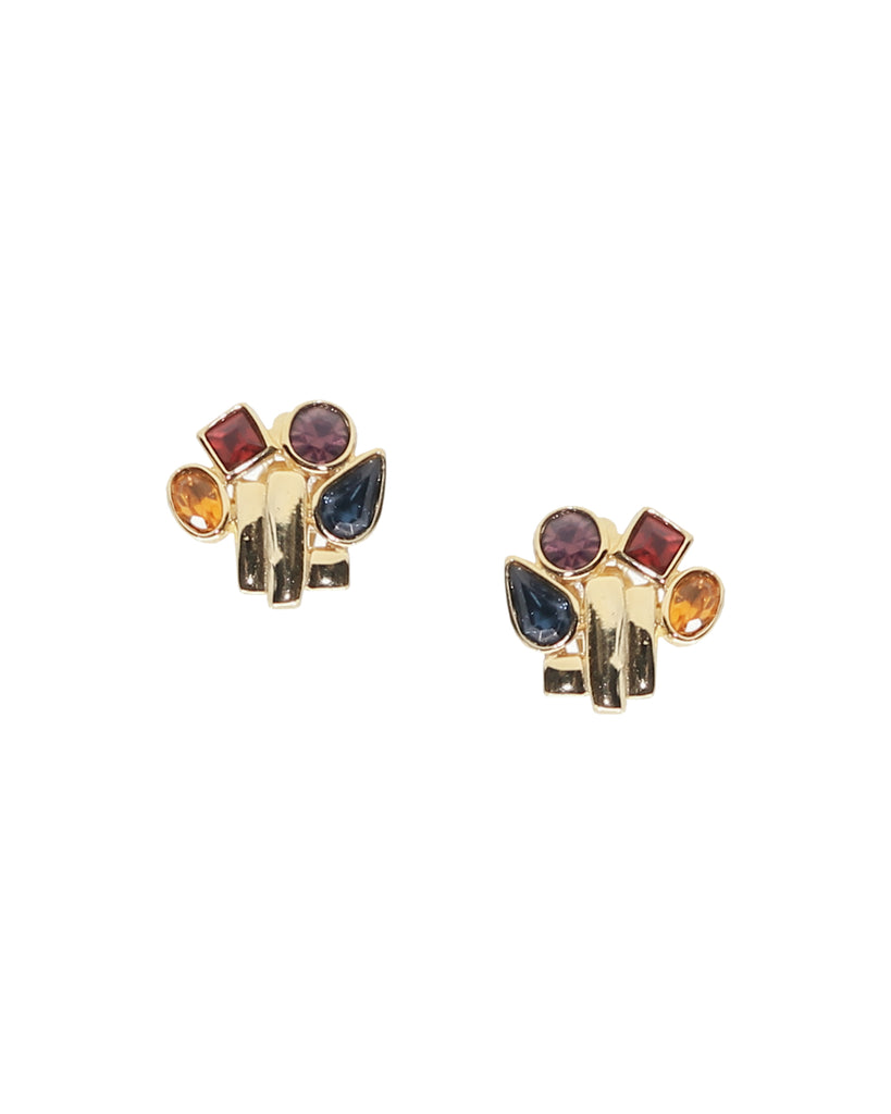 1990s Givenchy Geometric Earrings