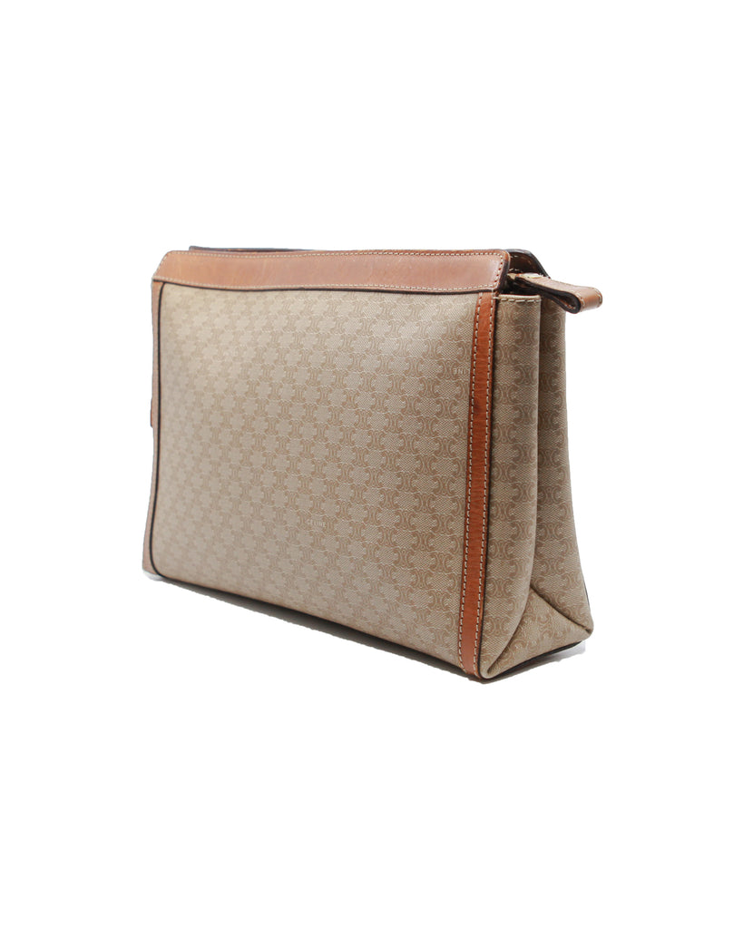 Vintage Celine Macadam Clutch Bag