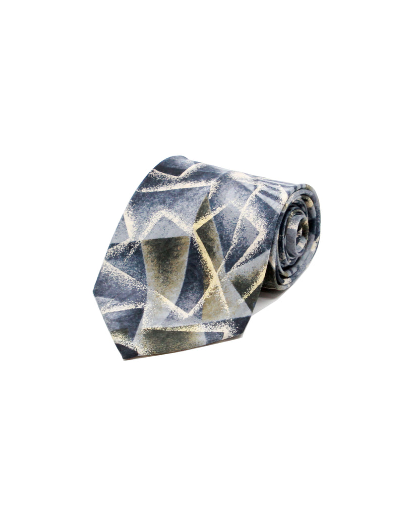 Vintage Abstract Pattern Tie
