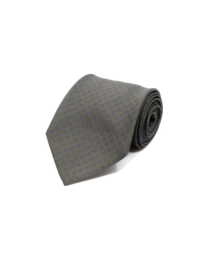 Vintage Fendi Blue Pattern Tie