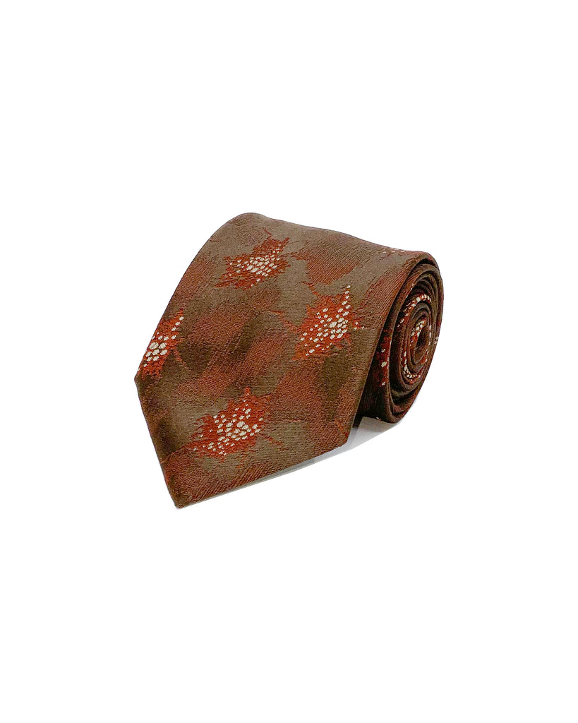 Vintage Paco Rabanne Spark Motif Pattern Jacquard Tie